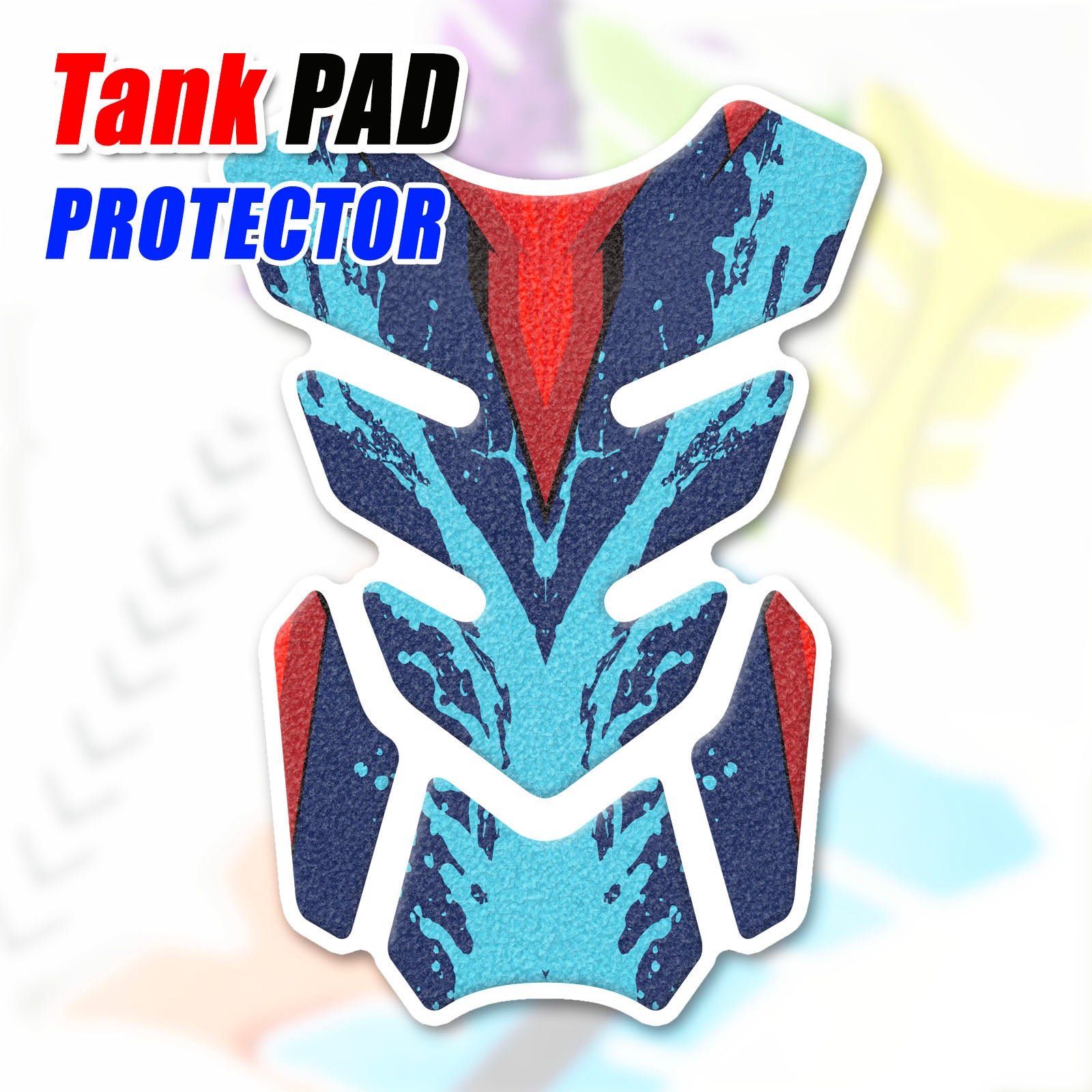 Tank Pad Protector Motorcycle Gas Tank Sticker Anti Slip Pattern Shield MC Motoparts x StickerBao
