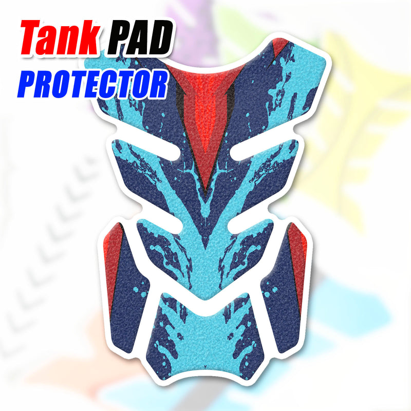 Tank Pad Protector Motorcycle Gas Tank Sticker Anti Slip Pattern Shield MC Motoparts x StickerBao