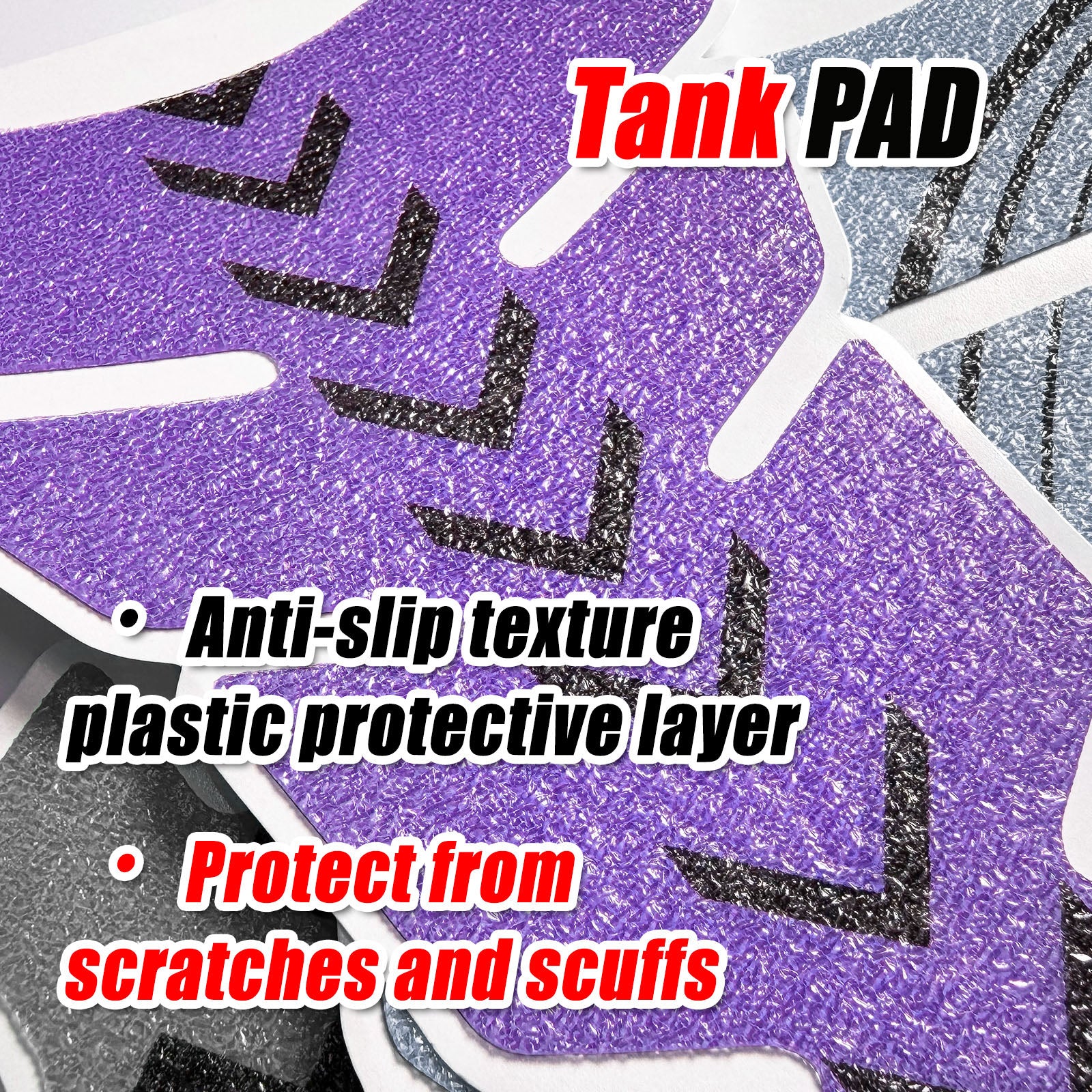Tank Pad Protector Motorcycle Gas Tank Sticker Anti Slip Pattern Shield MC Motoparts x StickerBao
