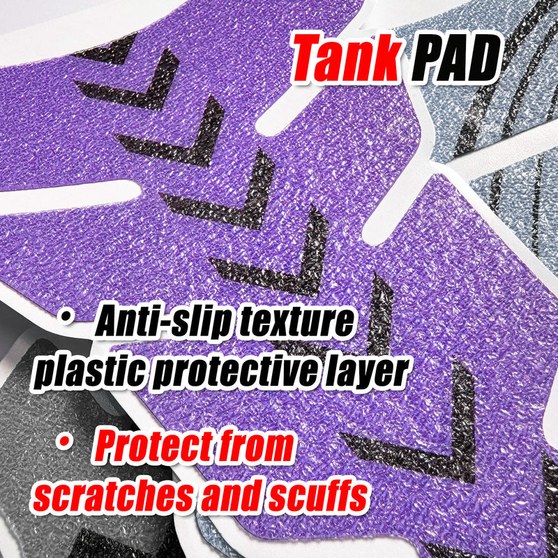 Tank Pad Protector Motorcycle Gas Tank Sticker Anti Slip Pattern Shield MC Motoparts x StickerBao