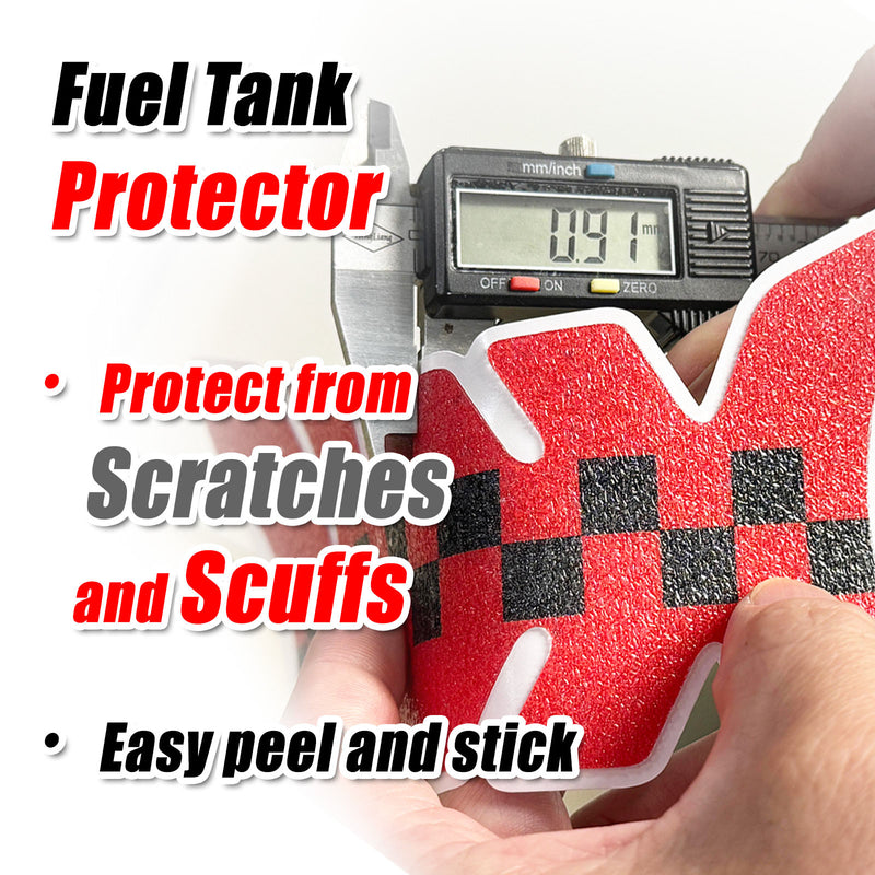 Tank Pad Protector Motorcycle Gas Tank Sticker Anti Slip Pattern Shield MC Motoparts x StickerBao