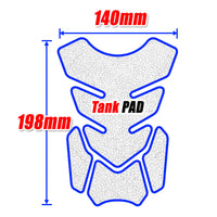 Tank Pad Protector Motorcycle Gas Tank Sticker Anti Slip Pattern Shield MC Motoparts x StickerBao