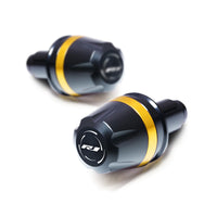 Fit Yamaha YZF R1 1998-2019 R1M 2015-2019 Engraved V-Ranger Bar Ends - MC Motoparts