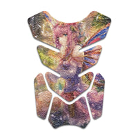 Gas Tank Sticker Motorcycle Tank Pad Protector Anti Slip Shield Neon Fantasy Art - MC Motoparts