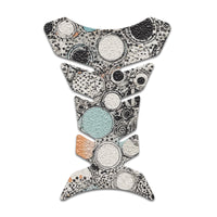 Gas Tank Sticker Motorcycle Tank Pad Protector Anti Slip Fish Bone Abstract Anime - MC Motoparts