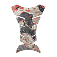 Gas Tank Sticker Motorcycle Tank Pad Protector Anti Slip Fish Bone Anime Artistic - MC Motoparts