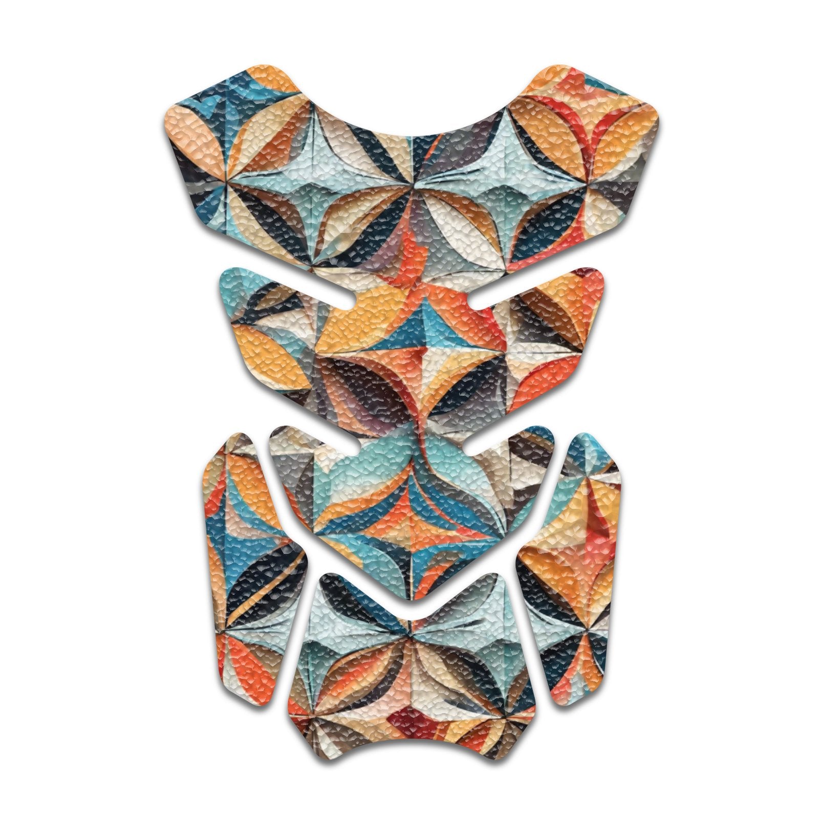 Gas Tank Sticker Motorcycle Tank Pad Protector Anti Slip Shield Neon Fantasy Art - MC Motoparts