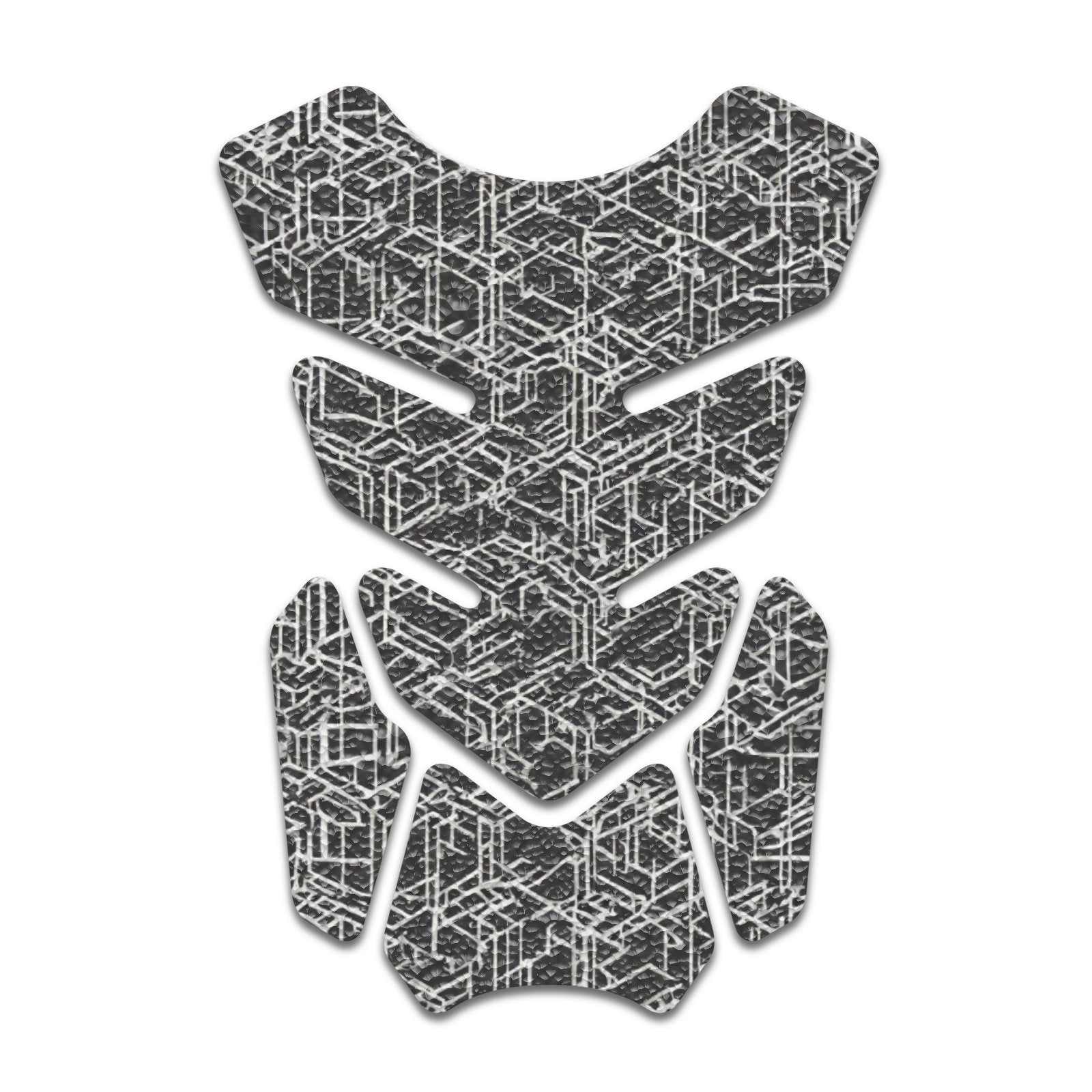 Gas Tank Sticker Motorcycle Tank Pad Protector Anti Slip Shield Neon Fantasy Art - MC Motoparts