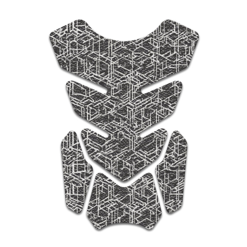 Gas Tank Sticker Motorcycle Tank Pad Protector Anti Slip Shield Neon Fantasy Art - MC Motoparts