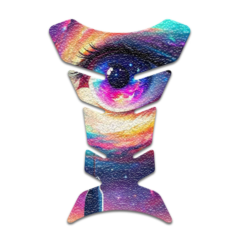 Gas Tank Sticker Motorcycle Tank Pad Protector Anti Slip Fish Bone Anime Artistic - MC Motoparts