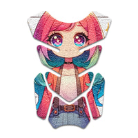 Gas Tank Sticker Motorcycle Tank Pad Protector Anti Slip Shield Vintage Wave MC Motoparts x StickerBao