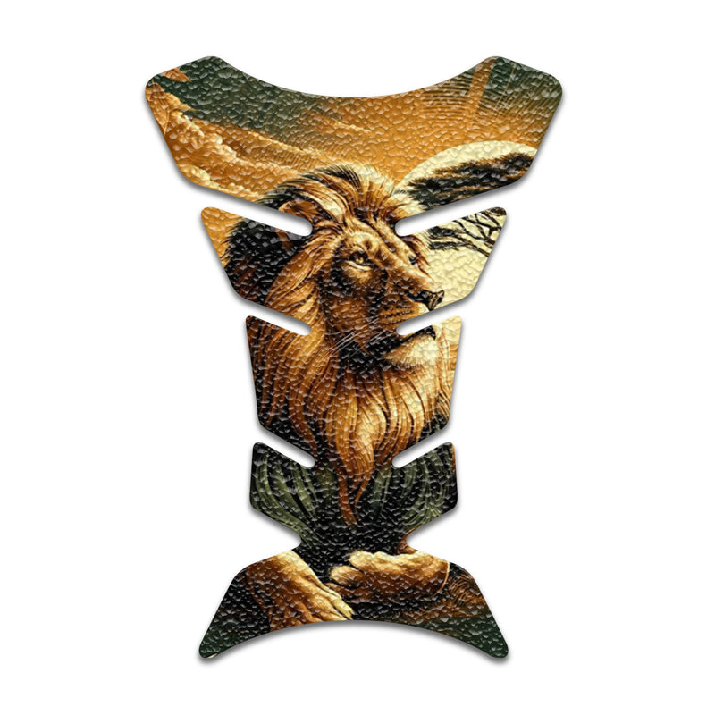 Gas Tank Sticker Motorcycle Tank Pad Protector Anti Slip Fish Bone Japanese Sci Fi - MC Motoparts