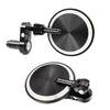 Fit Yamaha Reborn CNC Bar End Mirrors Round Folding Set - MC Motoparts