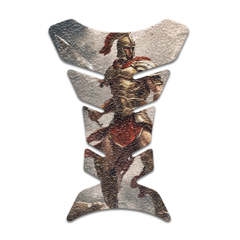 Gas Tank Sticker Motorcycle Tank Pad Protector Anti Slip Fish Bone Vintage Wave - MC Motoparts