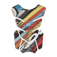 Gas Tank Sticker Motorcycle Tank Pad Protector Anti Slip Shield Neon Fantasy Art - MC Motoparts