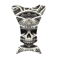 Gas Tank Sticker Motorcycle Tank Pad Protector Anti Slip Fish Bone Japanese Sci Fi - MC Motoparts