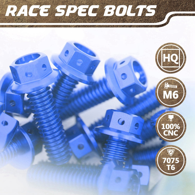 Spec of Yamaha YZF R6 1999-2002 CNC Crankcase Cover Bolt Kit Set