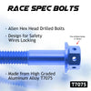 Details of Kawasaki Z1000 2007-2009 CNC Crankcase Cover Bolt Kit