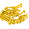 Gold Suzuki GSX-R 1000 2017-2020 CNC Crankcase Cover Bolt Kit