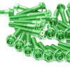 Green Honda CBR300R 2015-2017 CNC Crankcase Cover Bolt Kit