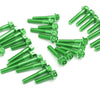 Green Honda CBR1000RR 2006-2007 CNC Crankcase Cover Bolt Kit