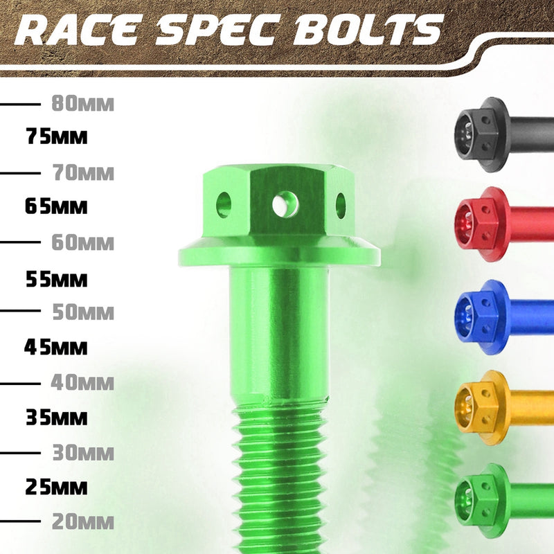 All color of Honda CBF600S 2008-2014 CNC Crankcase Cover Bolt Kit
