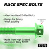 Details of Kawasaki Ninja 400 2018-2022 CNC Crankcase Cover Bolt Kit