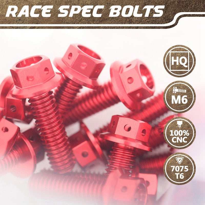 Spec of Kawasaki ZX-6R 2013-2016 CNC Crankcase Cover Bolt Kit