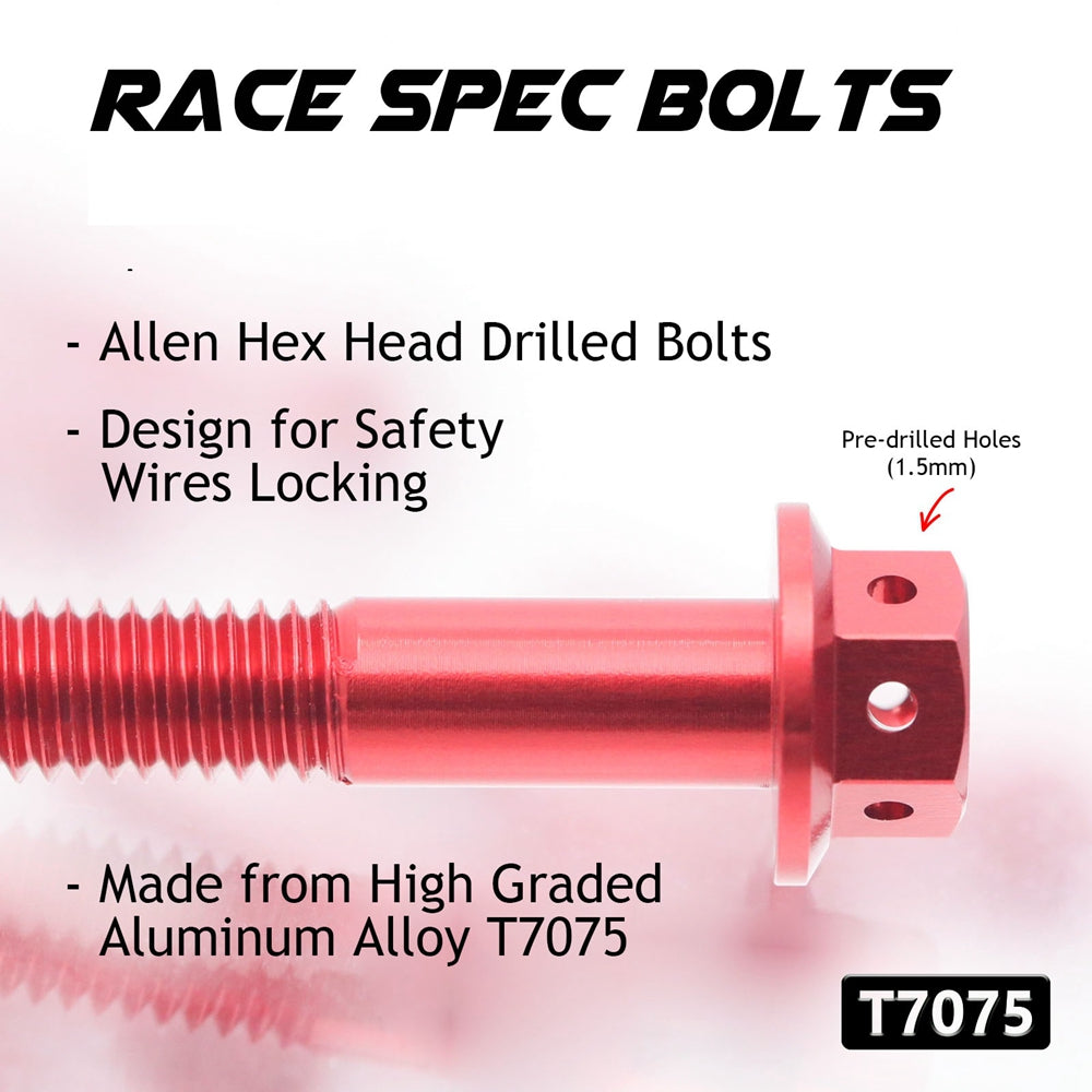 Details of Suzuki SFV650 Gladius 2009-2016 CNC Crankcase Cover Bolt Kit