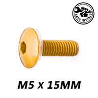 Fit Yamaha YZF R3 2014-2020 Engraved Logo Windshield Bolts - MC Motoparts