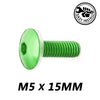 Fit Kawasaki Ninja Engraved Logo Windshield Bolts - MC Motoparts