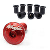 Fit Kawasaki Ninja Engraved Logo Windshield Bolts - MC Motoparts