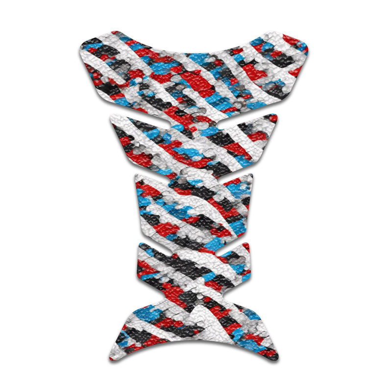 Gas Tank Sticker Motorcycle Tank Pad Protector Anti Slip Fish Bone Abstract Anime - MC Motoparts