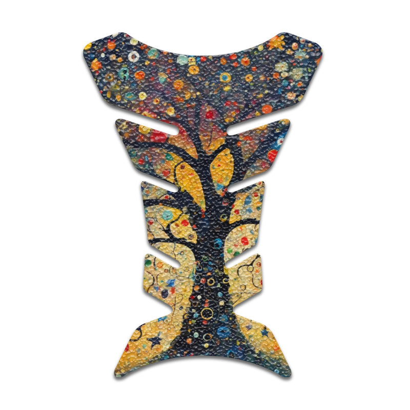 Gas Tank Sticker Motorcycle Tank Pad Protector Anti Slip Fish Bone Anime Artistic - MC Motoparts