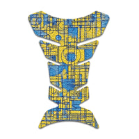 Gas Tank Sticker Motorcycle Tank Pad Protector Anti Slip Fish Bone Abstract Anime - MC Motoparts