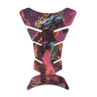 Gas Tank Sticker Motorcycle Tank Pad Protector Anti Slip Fish Bone Japanese Sci Fi - MC Motoparts