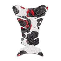 Gas Tank Sticker Motorcycle Tank Pad Protector Anti Slip Fish Bone Japanese Sci Fi - MC Motoparts