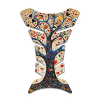 Gas Tank Sticker Motorcycle Tank Pad Protector Anti Slip Fish Bone Japanese Sci Fi - MC Motoparts