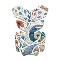 Gas Tank Sticker Motorcycle Tank Pad Protector Anti Slip Shield Neon Fantasy Art - MC Motoparts