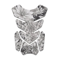 Gas Tank Sticker Motorcycle Tank Pad Protector Anti Slip Shield Neon Fantasy Art - MC Motoparts