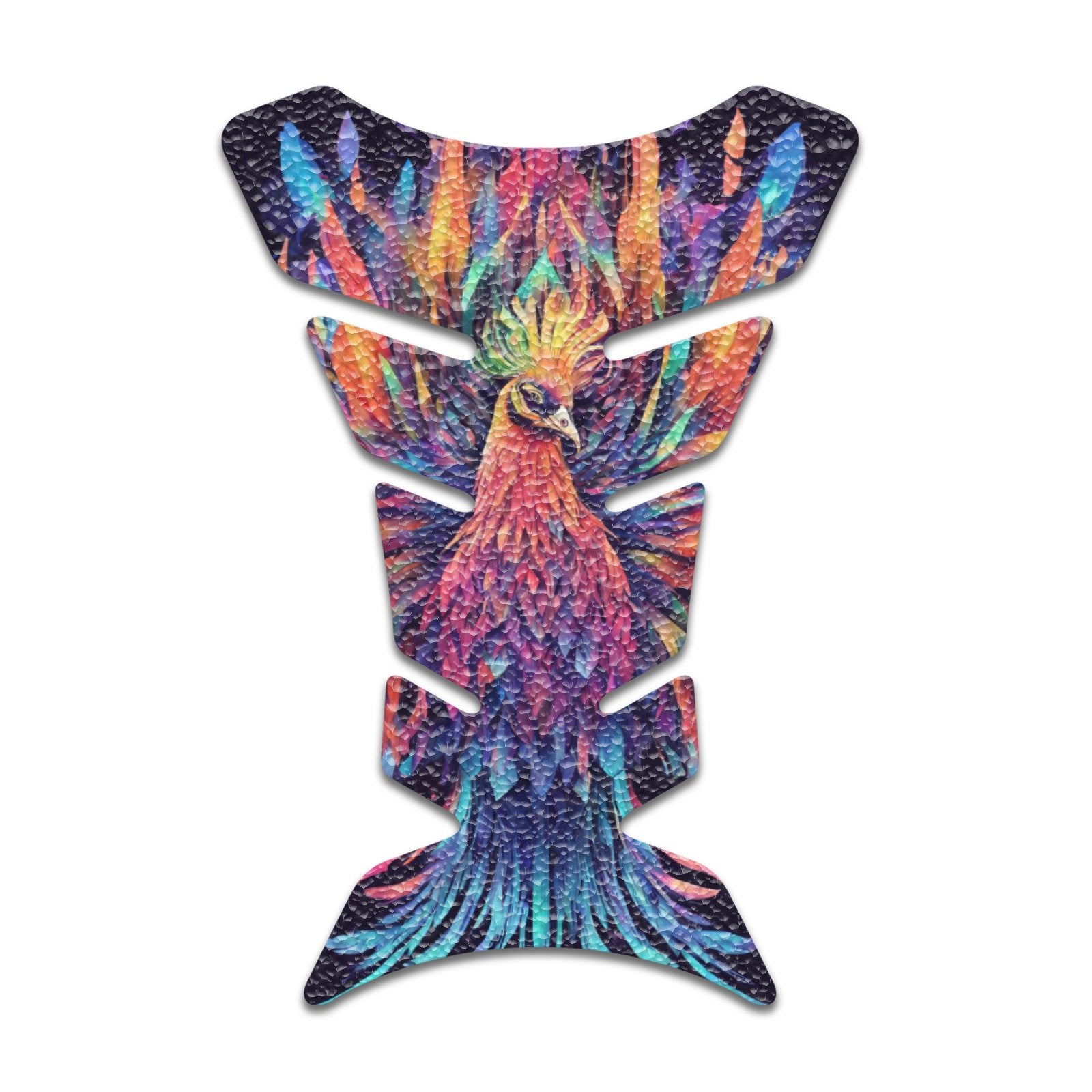 Gas Tank Sticker Motorcycle Tank Pad Protector Anti Slip Fish Bone Anime Artistic - MC Motoparts