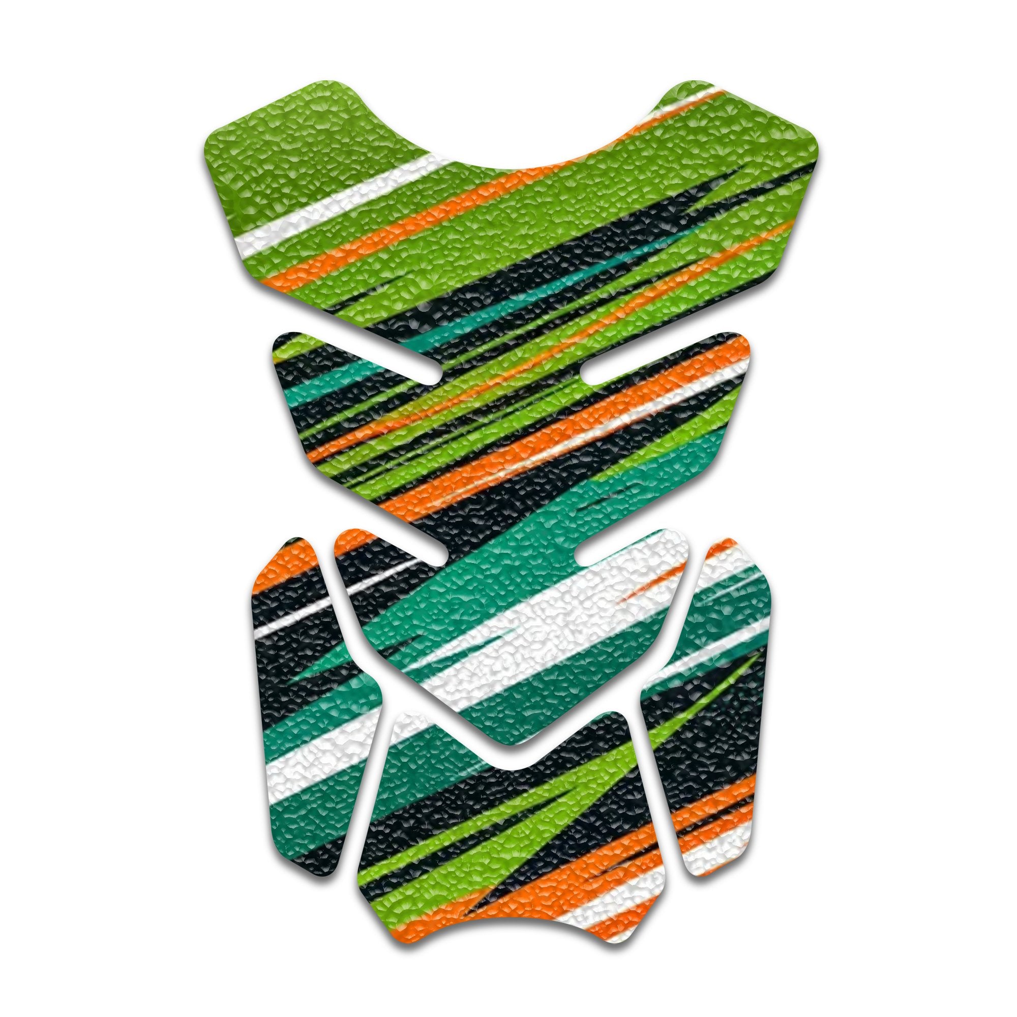 Gas Tank Sticker Motorcycle Tank Pad Protector Anti Slip Shield Neon Fantasy Art - MC Motoparts