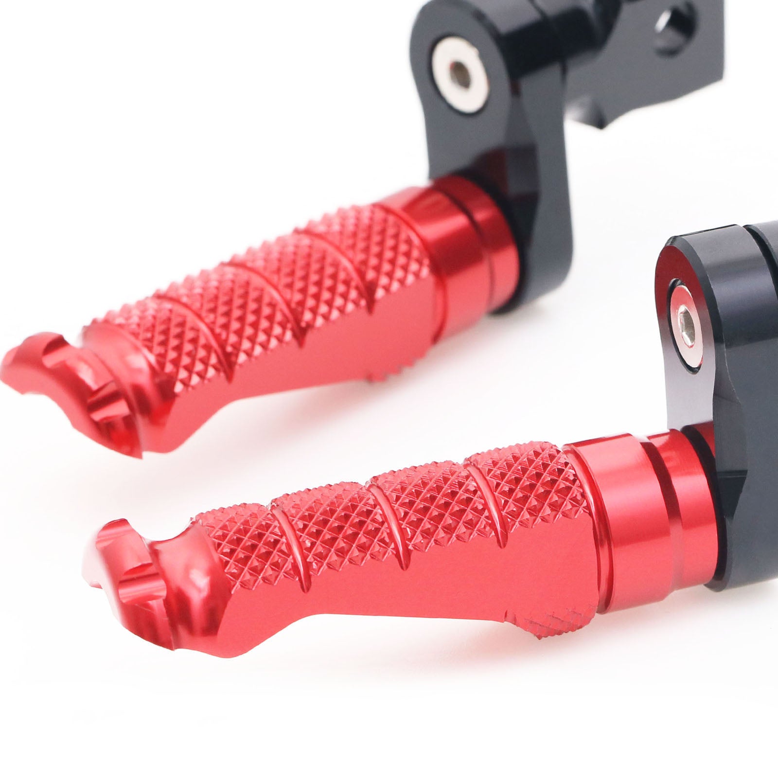 Fit Honda CBR1000RR CBR600RR RFIGHT 25mm Extension Front Red Foot Pegs - MC Motoparts