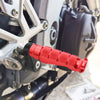 Fit Aprilia Mana 850 RSV4 Tuono V4R RFIGHT 25mm Adjustable Front Red Foot Pegs - MC Motoparts