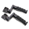 Fit Aprilia Mana 850 RSV4 Tuono V4R RFIGHT 40mm Adjustable Front Black Foot Pegs - MC Motoparts