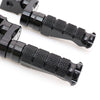 Fit Ducati 1199 1299 Panigale RFIGHT 40mm Adjustable Front Black Foot Pegs - MC Motoparts