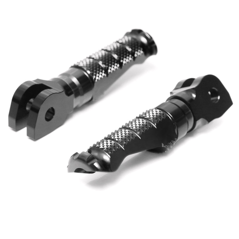 Fits Honda VFR800 VFR1200F NC750X RFIGHT Front Black Foot Pegs - MC Motoparts