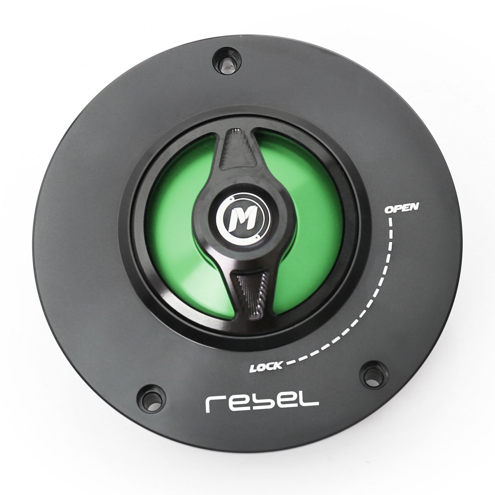 Green fuel cap Fit Honda CMX 300 500 Rebel 2017-2020 REVO Logo Engraved Quick Release Fuel Cap