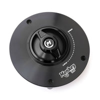Black fuel cap Fit Honda Monkey 125 2018-2022 REVO Logo Engraved Quick Lock Fuel Cap