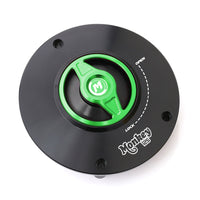 Green fuel cap Fit Honda Monkey 125 2018-2022 REVO Logo Engraved Quick Lock Fuel Cap